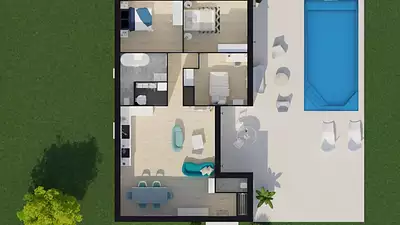 Maison neuve, 90 m²