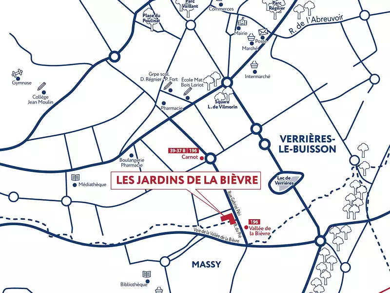 Les Jardins de la Bièvre - Verrières-le-Buisson (91370)