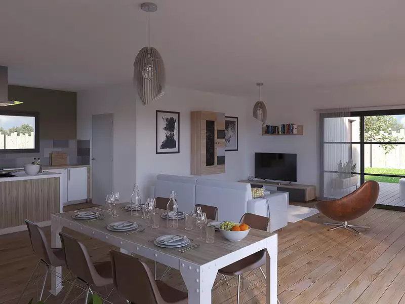 Maison neuve, 147 m² - Soulignac (33760)