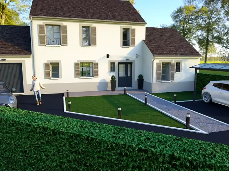 Maison neuve, 120 m² - Boissettes (77350)