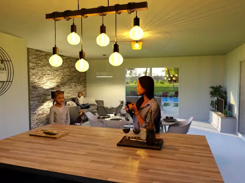 Maison neuve, 100 m² - Saint-Jean-de-Maruéjols-et-Avéjan (30430)