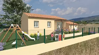 Maison neuve, 73 m²