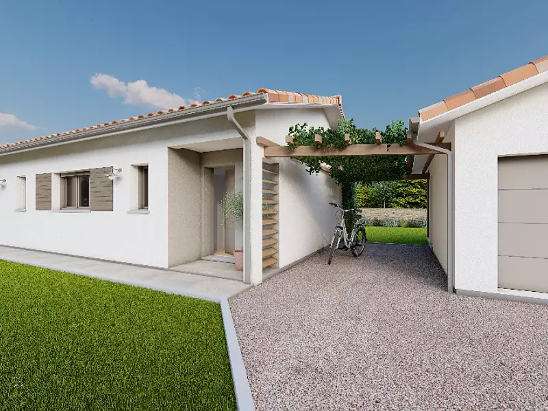 Maison neuve, 100 m² - Chaniers (17610)