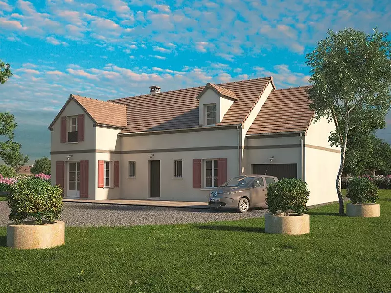 Maison neuve, 114 m² - Mézières-sur-Seine (78970)