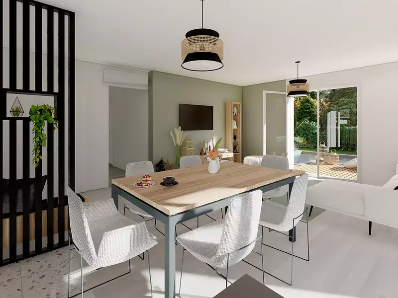 Maison neuve, 80 m² - Saubusse (40180)