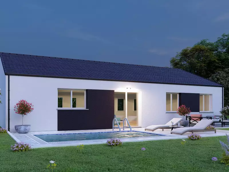 Maison neuve, 92 m² - Lenoncourt (54110)