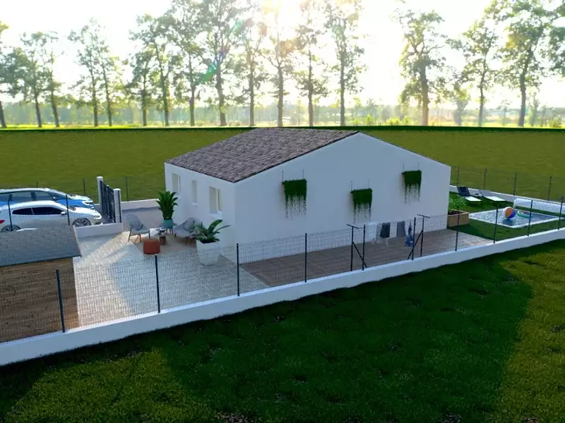 Maison neuve, 70 m² - Pouzolles (34480)