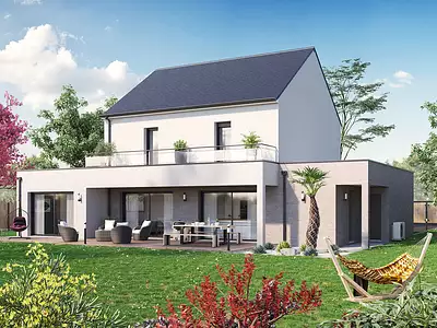 Maison neuve, 150 m² - Parçay-sur-Vienne (37220)