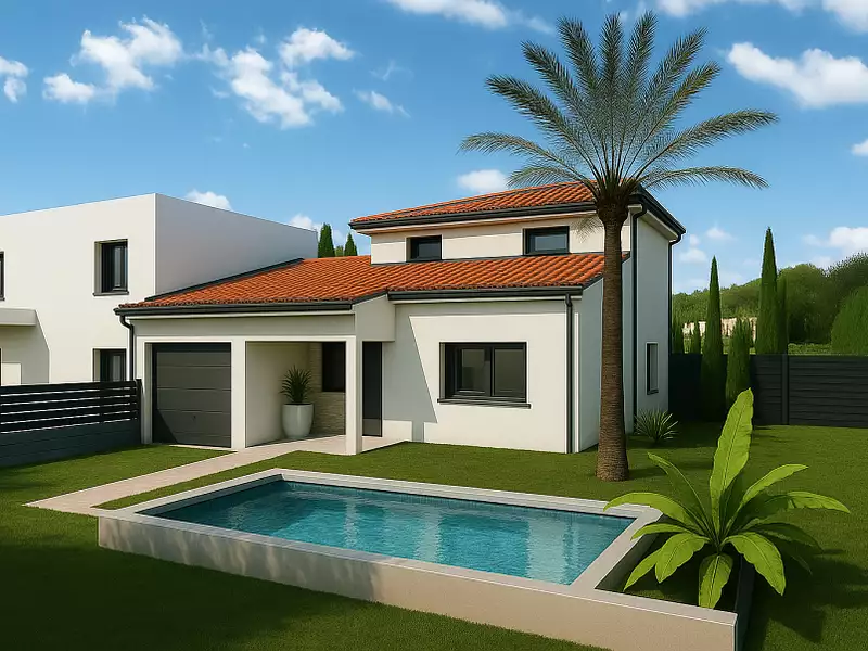 Maison neuve - Théza (66200)
