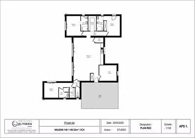Maison neuve, 140 m²