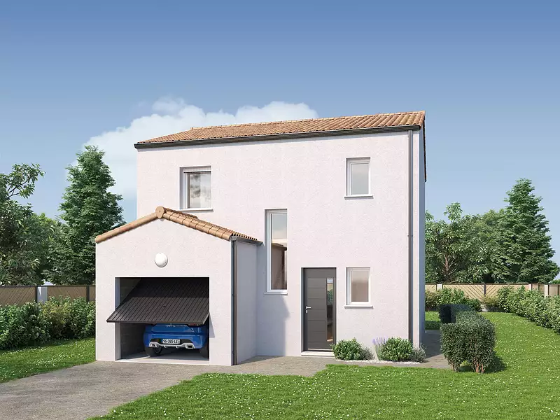 Maison neuve, 76 m² - Iteuil (86240)
