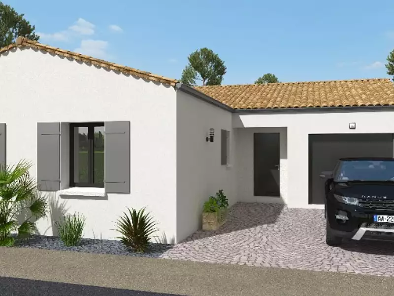 Maison neuve, 93 m² - Anais (17540)