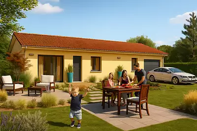 Maison neuve, 90 m²