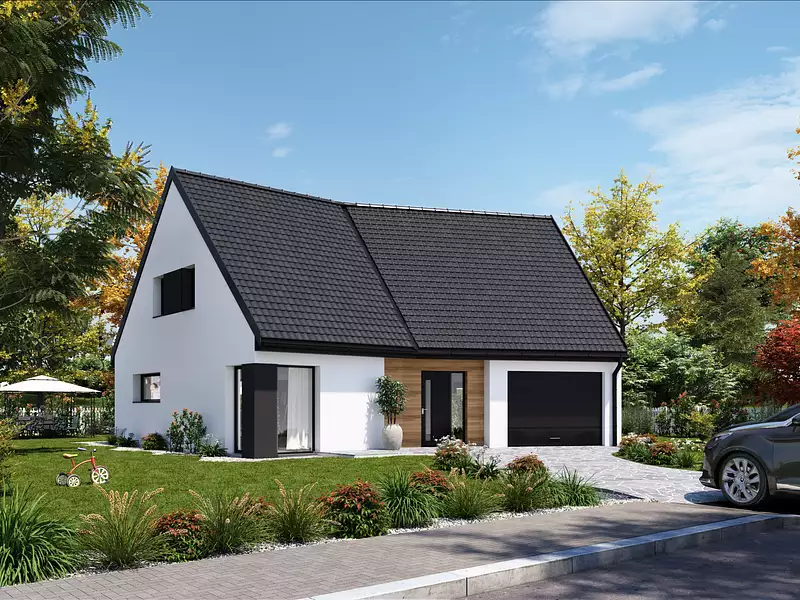 Maison neuve, 140,72 m² - Guérard (77580)