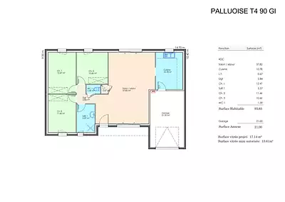 Maison neuve, 80 m²