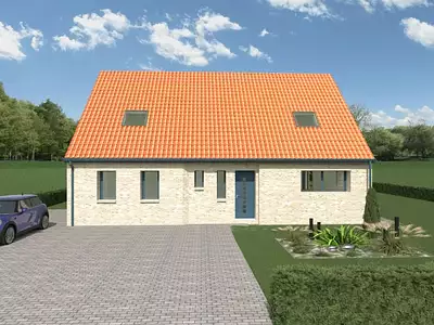 Maison neuve, 125 m²