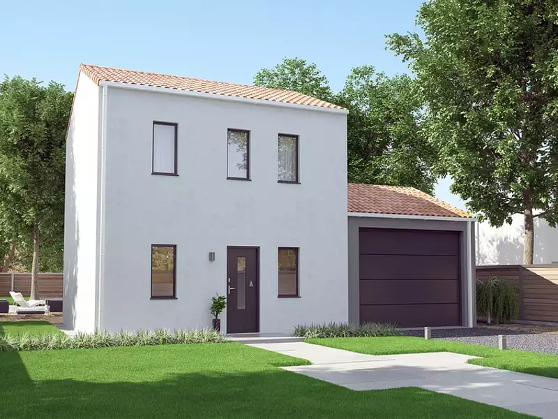 Maison neuve, 70 m² - Etaules (17750)