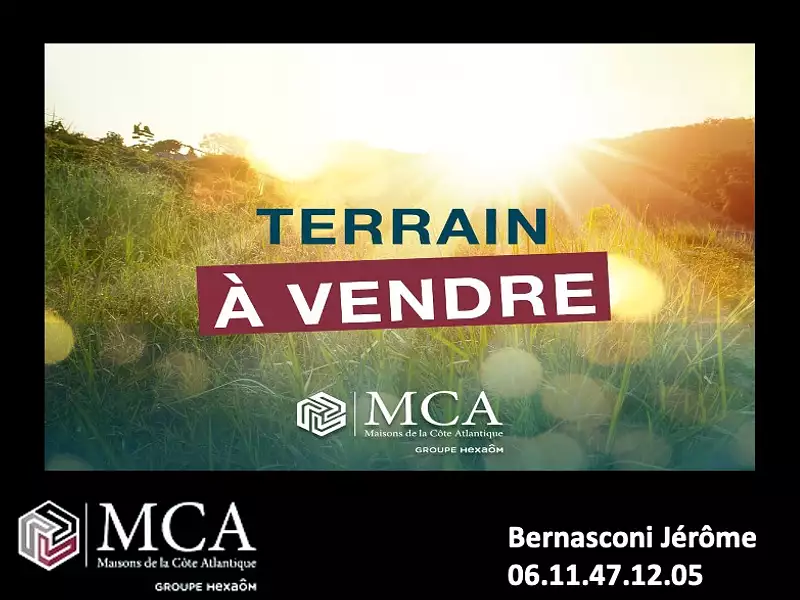 Terrain à bâtir, 500 m² - Gauriaguet (33240)