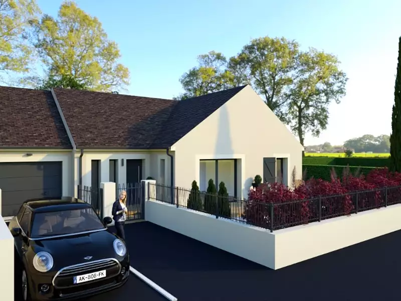 Maison neuve, 90 m² - Boissettes (77350)