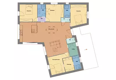 Maison neuve, 120 m²