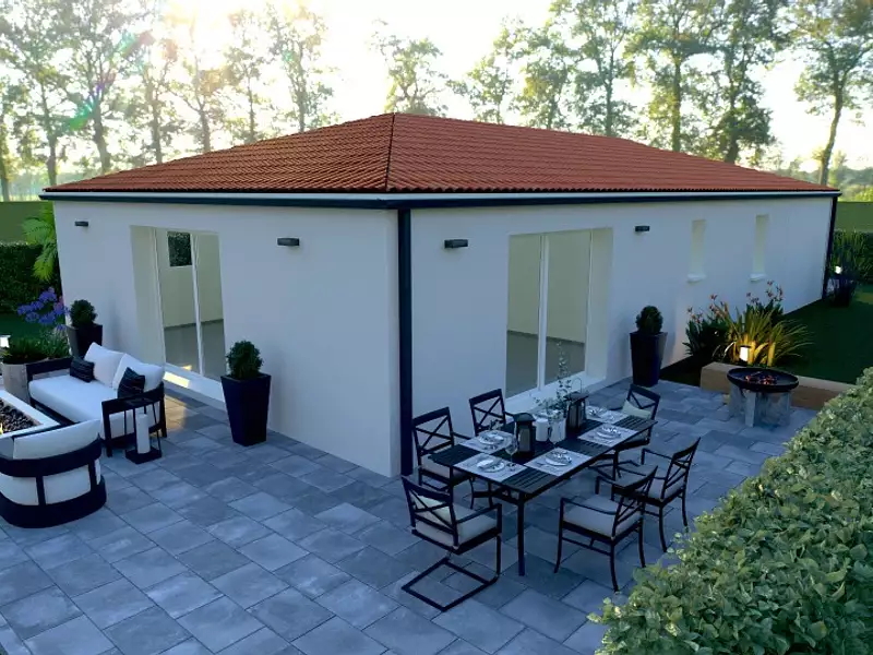 Maison neuve, 87 m² - Millas (66170)