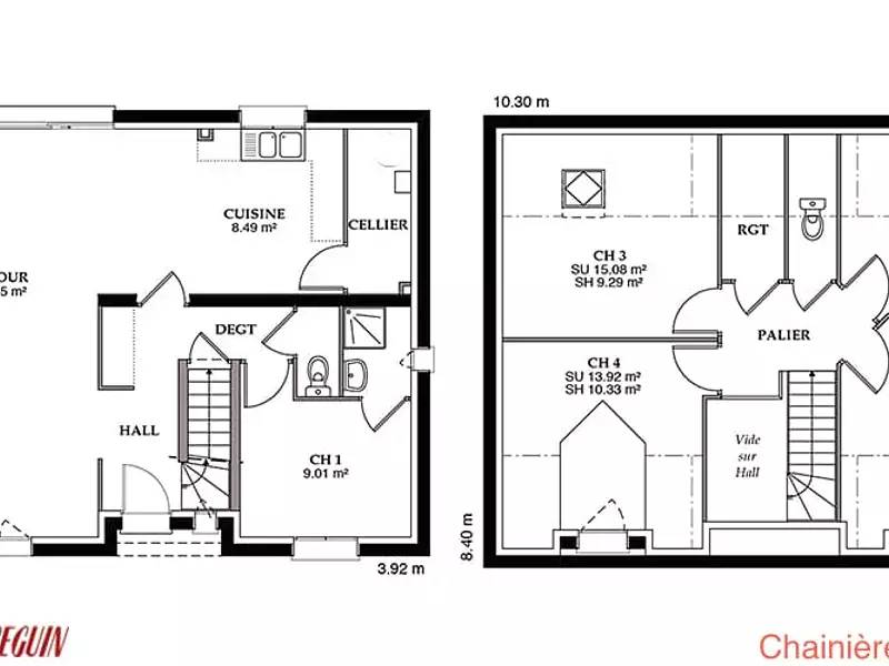 Maison neuve, 113 m² - Coucy-le-Château-Auffrique (02380)
