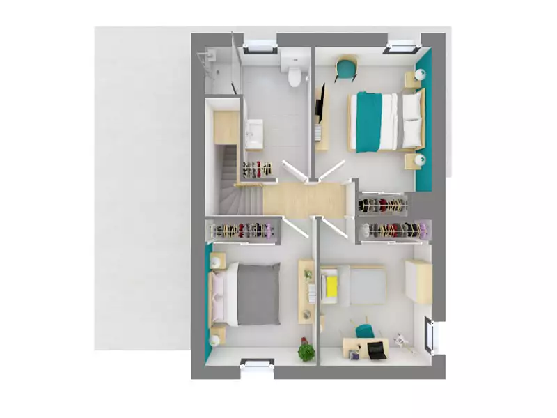 Maison neuve, 90 m² - Cournonsec (34660)