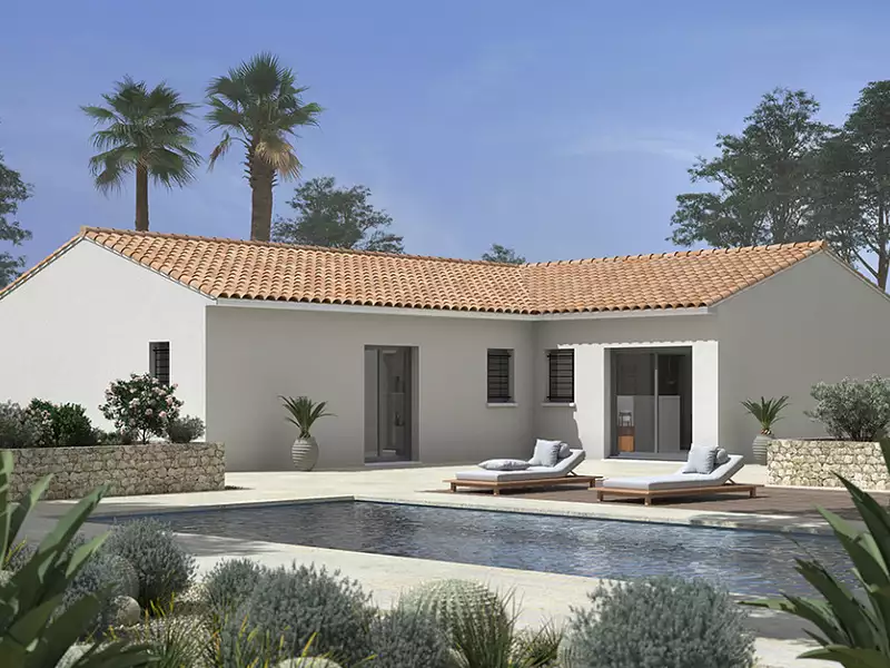 Maison neuve, 110 m² - Saint-Etienne-de-Tulmont (82410)