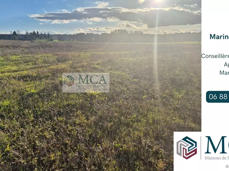 Terrain à bâtir, 1 405 m² - Lévignac-de-Guyenne (47120)