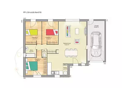 Maison neuve, 90 m²