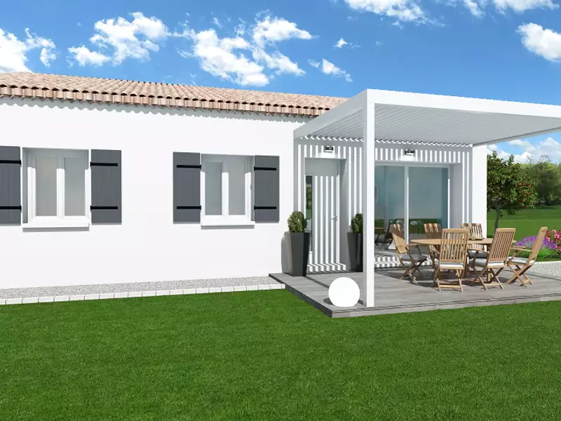 Maison neuve, 83 m² - Saint-Romans (38160)