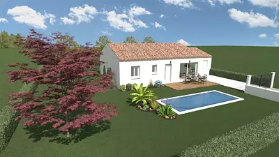 Maison neuve, 83 m²