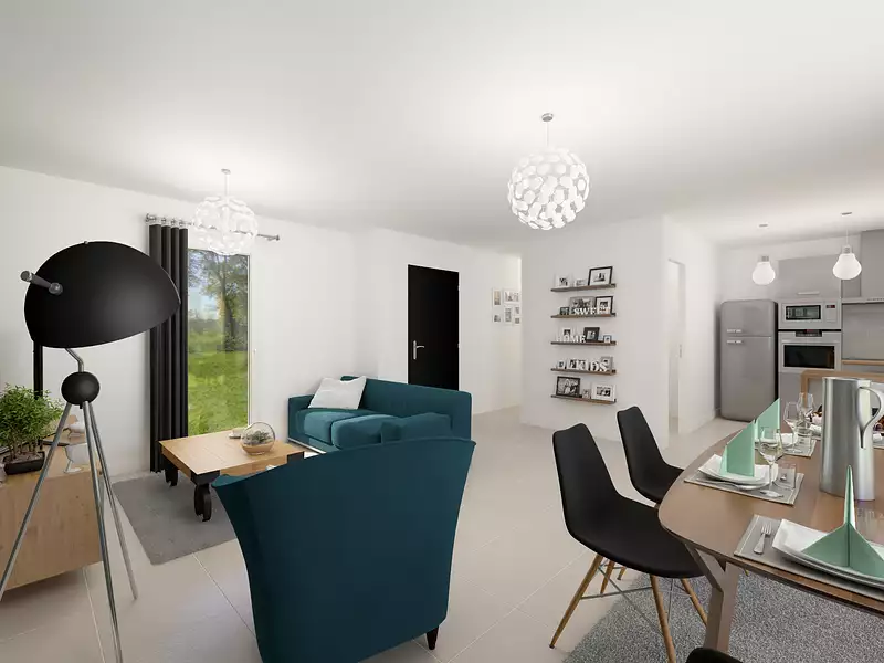 Maison neuve, 76 m² - Soulignac (33760)