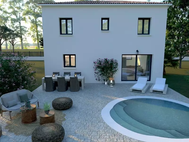 Maison neuve, 95 m² - Rocbaron (83136)