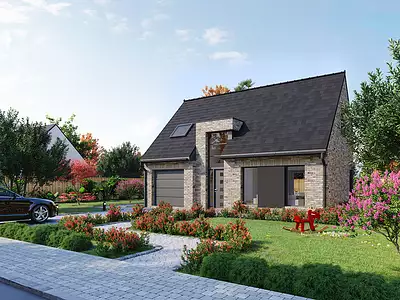 Maison neuve, 91,18 m²