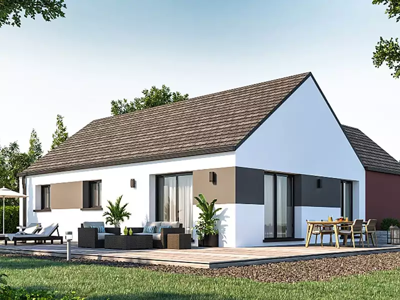 Maison neuve, 86 m² - Landéda (29870)