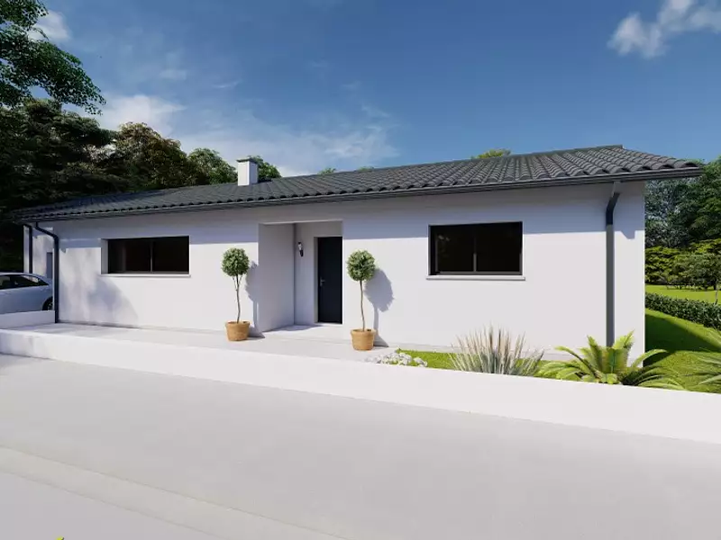 Maison neuve, 135 m² - Montussan (33450)