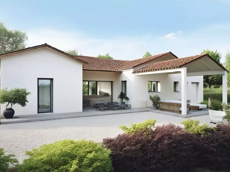 Maison neuve, 124 m² - Ballon (17290)
