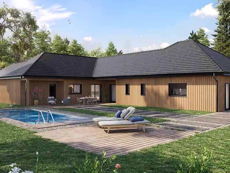 Maison neuve, 194,58 m² - Poigny-la-Forêt (78125)