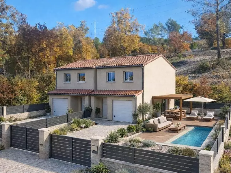 Maison neuve, 90 m² - Rocbaron (83136)