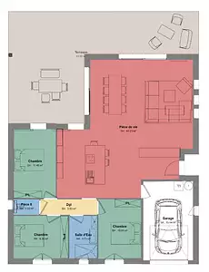 Maison neuve, 100 m²