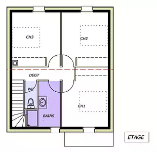 Maison neuve, 90 m²