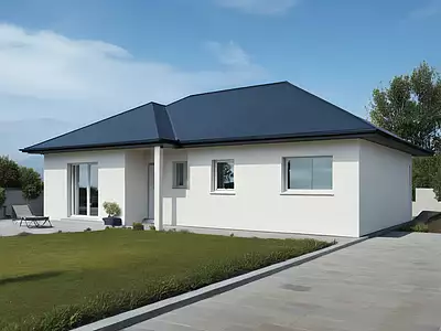 Maison neuve, 90 m²