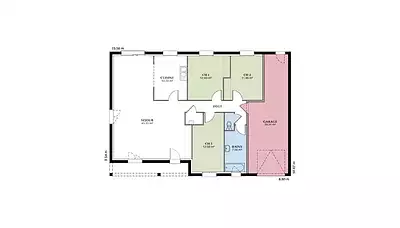 Maison neuve, 84 m²