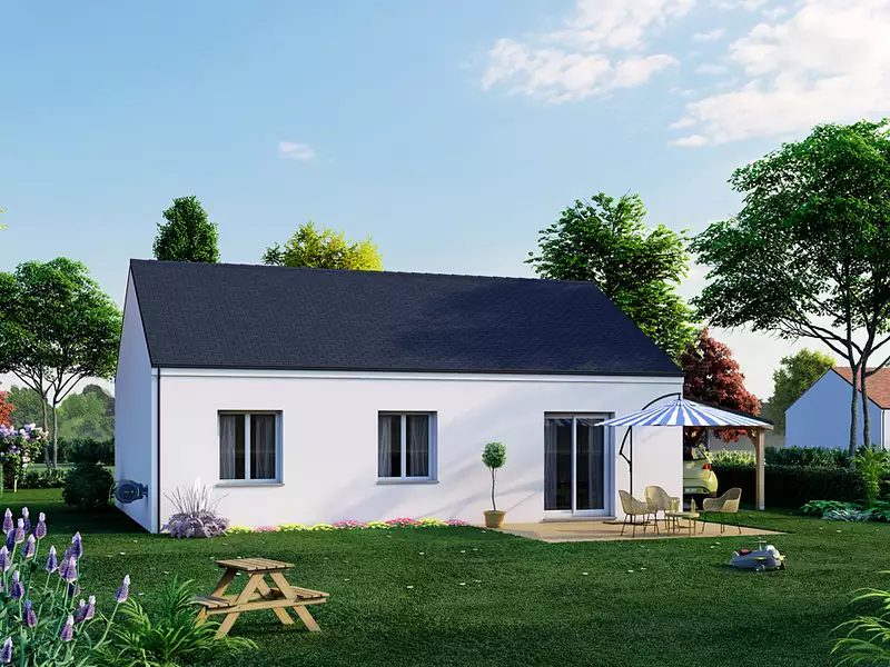 Maison neuve, 71,77 m² - Gauchy (02430)