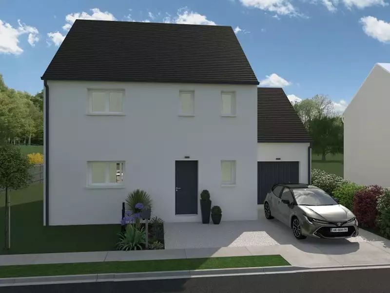 Maison neuve, 100 m² - Neuillé-Pont-Pierre (37360)