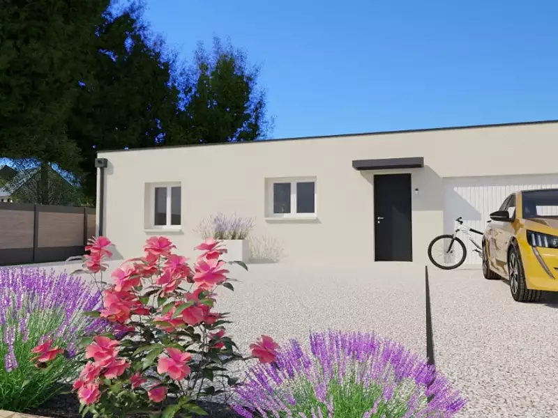 Maison neuve, 90 m² - Villabon (18800)