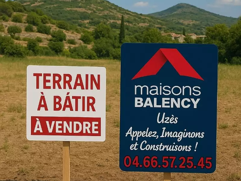 Terrain à bâtir, 610 m² - Lecques (30250)