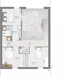 Maison neuve, 105 m²