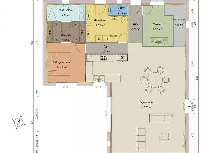 Maison neuve, 145 m² - Althen-des-Paluds (84210)